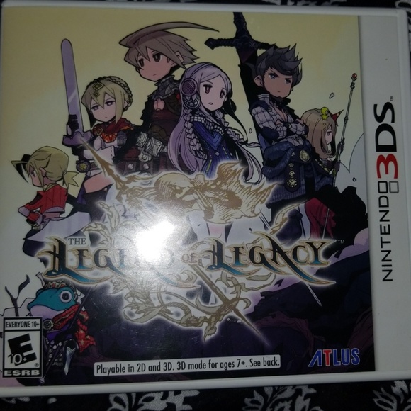 Nintendo Other - Legend of Legacy - 3ds game